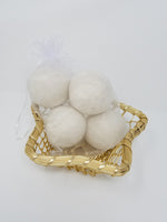 XXL Organic Wool Dryer Balls 4 pack