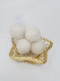 4 Pack Organic Wool Dryer Balls Large