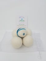 Colorful Needle Felted Wool Dryer Balls