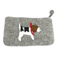 Jack Russell Felt Clutch - Global Groove (P)