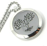 Oils Tree of Life Heart Essential Oil Diffusing Locket