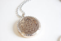 Bling Rose Gold Essential Oil Diffusing Locket