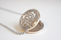 Bling Rose Gold Essential Oil Diffusing Locket