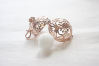 Rose Gold Heart Sphere