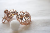 Rose Gold Heart Sphere