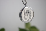 Cute Little Owl Essential Oil Diffusing Locket