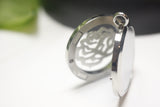 Open Rose Aromatherapy Locket