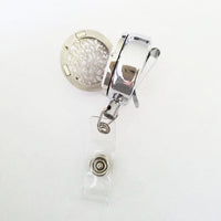 Aromatherapy Retractable Lanyard ID Badge Holder