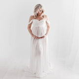 Maternity Dresses For Photo Shoot Chiffon Photography Prop