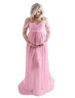 Maternity Dresses For Photo Shoot Chiffon Photography Prop