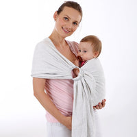 Super Soft Organic Cotton Baby Wrap For 0-36 Months, 2.2m Breathable Baby Slings